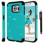 S6 Edge Case, Galaxy S6 Edge Case, Style4U Galaxy S6 Edge Studded Rhinestone S6