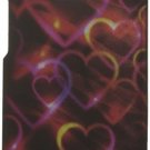 HR Wireless Rubberized Design Case For HTC One M8 - Retail Packaging - Colorful