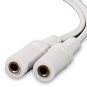 Generic 3.5mm Stereo Jack Splitter Cable Adapter For Ipod, Mp3 Player, Mobile