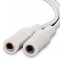 Generic 3.5mm Stereo Jack Splitter Cable Adapter For Ipod, Mp3 Player, Mobile