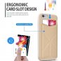 iPhone 6 6S Case, iKare [KICK STAND] Wallet Case With Card Holder Dual Layer