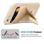 iPhone 6 6S Case, iKare [KICK STAND] Wallet Case With Card Holder Dual Layer