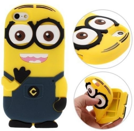 ML&Acirc;&reg; Cute Cartoons 3D Silicone Case Back Cover Skin For IPhone 6, 4.7-inch Two
