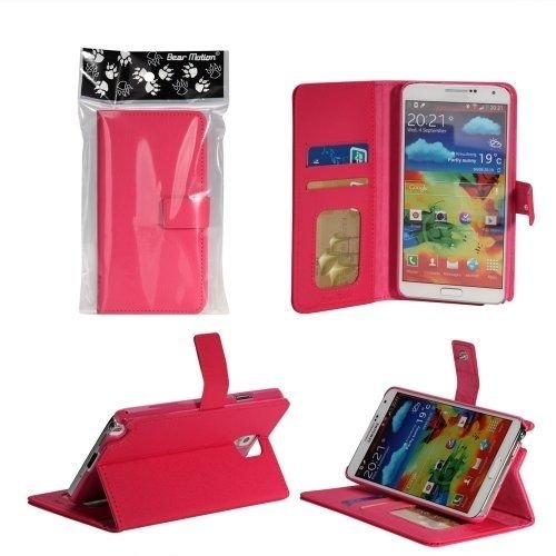 Bear Motion (TM) Premium Folio Case For Samsung Galaxy S4 SIV S IV I9500 Smart