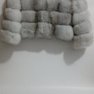 Nature white/Off white Blue Fox Fur Jacket