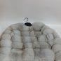 Nature white/Off white Blue Fox Fur Jacket