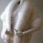 Pure White white fox fur shawl Wedding cape