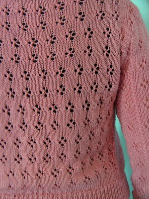 Eyelet Cardigan