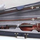 New 4/4 Full Size Violin w Blue Case, Rosin + Extra Bow