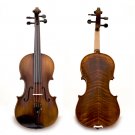 Professional Hand-made 4/4 Full Size Satin Acoustic Violin Antique SKYSH100
