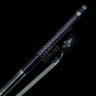 Violin Bow 4/4 Size Carbon Fiber with Silver Inlay Horse Hair Top Quality New
