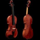 Professional Hand-made 4/4 Size Acoustic Violin Two Piece Back Strad Style