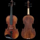 Professional Hand-made 4/4 Full Size Satin Acoustic Violin Antique Style Flamed