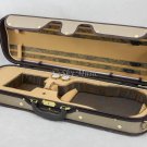 NEW Top Grade Deluxe Quality Solid Wood 4/4 Size Acoustic Violin Fiddle Case W1