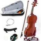 New Solid Wood Intermediate 1/8 Violin w Case Bow Rosin String