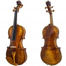 SKY4/4 Size Artist Violin Outfit Hand-made w Rosewood Parts Antique Dragon Head