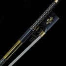 Violin Bow 4/4 Size Carbon Fiber with Gold Inlay Horse Hair Top Quality New