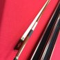 New Top Grade Carbon Fiber Core Copy Pernambuco Wood Skin Violin Bow Ships Free