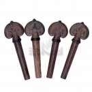 Rosewood Violin Pegs 4/4 Size Fiddle Violin Parts New High Quality (#5)
