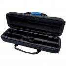 Paititi Brand New C Flute Lightweight Case w Handle/Strap Black/Blue