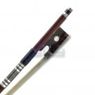 New High Quality 4/4 Size Violin Bow Brazilwood Abalone with Tortoise Shell Frog