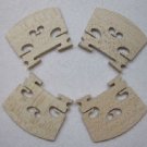 Four Violin Bridges in 4/4,3/4,1/2,1/4,1/8