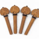 Boxwood Violin Tuning Pegs 4/4 Size Fiddle Violin Parts New High Quality (#2)