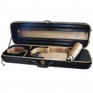NEW Top Grade Deluxe Quality Solid Wood 4/4 Size Acoustic Violin Fiddle Case W9