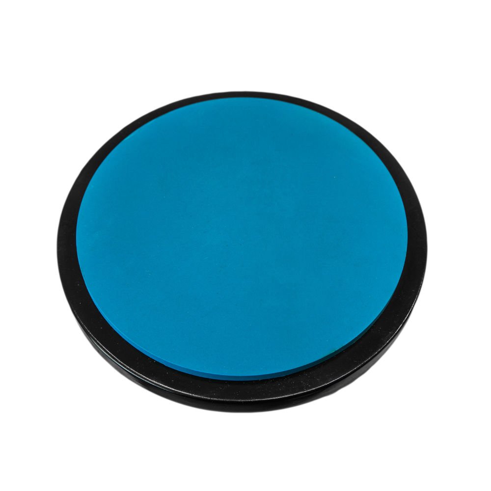 SKY 8 Inch Silent Drum Practice Pad Round Blue Color by Sky