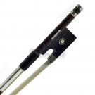 Violin Bow Gleichgewicht Carbon Fiber Octagonal Silver Wrap Double Pearl Eye