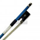 New High Quality 4/4 Full Size Violin Bow Carbon Fiber Double Eye Abalone-Blue