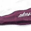 New High Quality Satin Fabric Violin Bag 4/4 Full Size - Elegant Burgundy Color