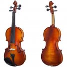 Paititi 3/4 Size Artist-200 Serie Solid Wood Ebony Fitted Violin with Bow Case