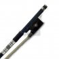 New High Quality 4/4 Violin Bow Blue Silver Inlay Cupronickel Parts Double Eye
