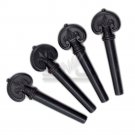Ebony Violin Tuning Pegs 4/4 Size Fiddle Violin Parts New High Quality (#9)