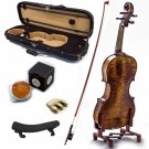 4/4 Antique Style Professional Handmade VN402 Violin Kit w Case Bow Rosin Mute 