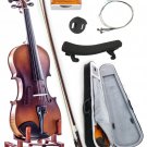 Premium Solid Wood 1/2 Violin w Case Bow Rosin String **GIFT SET** SKYVN102