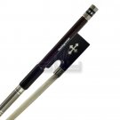 Violin Bow Gleichgewicht Carbon Fiber Octagonal Silver Wrap Corss-Shaped
