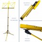 Paititi Brand New Strong Durable Adjustable Folding Music Stand with Bag