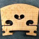 1/2 Size Violin Bridge. High Quality. Low Cost.