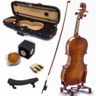 4/4 Antique Style Professional Handmade VN401 Violin Kit w Case Bow Rosin Mute 