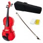 SKY 4/4 Full Size Solid Wood Color Violin Beautiful Purfling with Brazilwood Bow