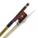 New High Quality Viola Bow 14" AA Grade SnakeWood Fully-Line Abalone Gold Wrap