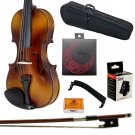 **GIFT PACKAGE** 1/10 Solid Wood Student Violin w Case Bow Rosin String Tuner
