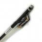 New 44 Violin Bow Satin Pattern Carbon Fiber Cupronickel Parts Fleur De Lys-Dark