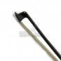 New 44 Violin Bow Satin Pattern Carbon Fiber Cupronickel Parts Fleur De Lys-Dark