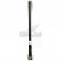 New 44 Violin Bow Satin Pattern Carbon Fiber Cupronickel Parts Fleur De Lys-Dark