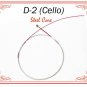 New Paititi D Ball End Cello String 3/4 Size Cello Premium Quality Steel Core