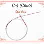 New Paititi C Ball End Cello String 3/4 Size Cello Premium Quality Steel Core