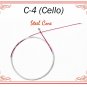 New Paititi C Ball End Cello String 3/4 Size Cello Premium Quality Steel Core
